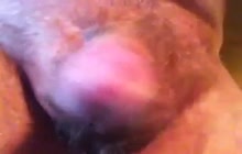 Daddy close up masturbation and cumshot video