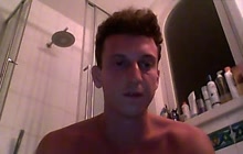 Boy solo on webcam