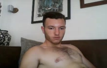 Sexy boy stretches his ass on cam